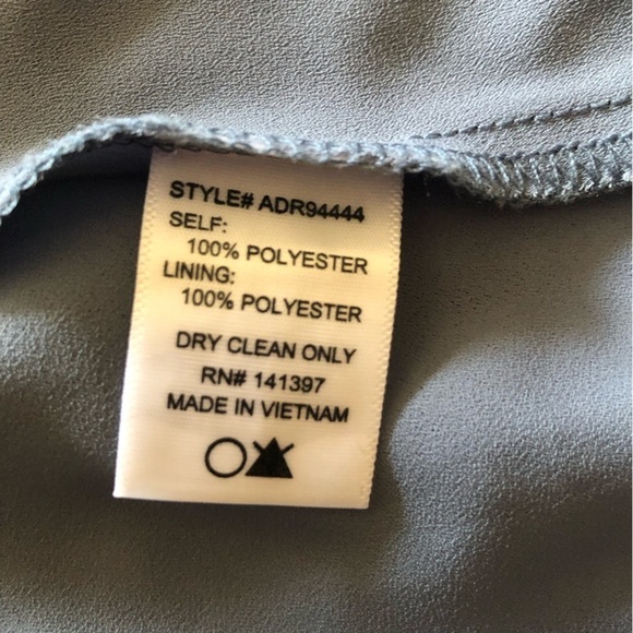 ASTR THE LABEL DUSTY BLUE BURNOUT WRAP FLORAL DRESS Size: XS - Picture 4 of 16